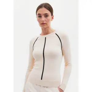 Fine Knit Crew Neck Jumper Classic Comfort Women's COMMA image-5