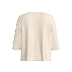 Women's Three-Quarter Sleeve Sweatshirt with Patch Pocket COMMA image-1