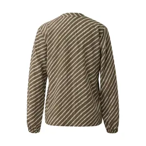 Women's Printed Long Sleeve Blouse with High Neck COMMA image-1