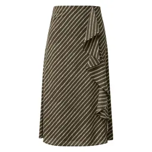 Chiffon skirt for women COMMA Midi image-0
