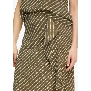 Chiffon skirt for women COMMA Midi image-3