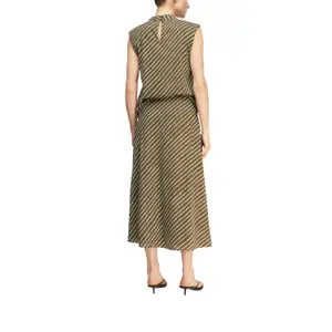 Chiffon skirt for women COMMA Midi image-5