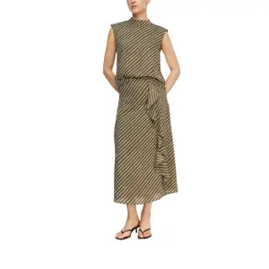 Chiffon skirt for women COMMA Midi image-6