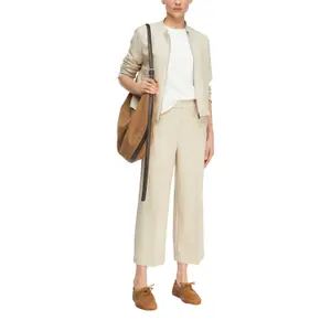 Wide Leg Trousers Women's Suit COMMA image-6