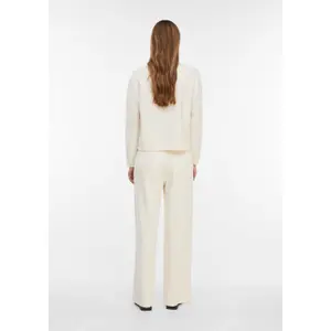 Women's Wide Leg Trousers with Pleats and Pockets COMMA image-4