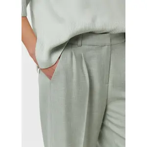 Flattering Mid-Rise Trousers for Women COMMA image-3