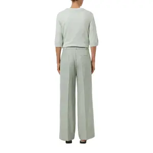 Flattering Mid-Rise Trousers for Women COMMA image-5