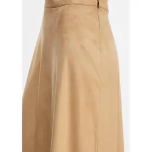 Velvet Skirt Women COMMA Midi image-3