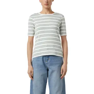 Fitted Striped T-Shirt Women COMMA image-2