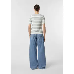 Fitted Striped T-Shirt Women COMMA image-4