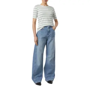 Fitted Striped T-Shirt Women COMMA image-6