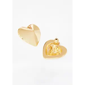Heart-Shaped Earrings for Women COMMA Fashion image-4