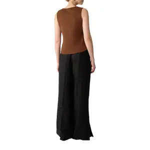 Women's Buttoned Sleeveless Jersey Jacket COMMA image-3