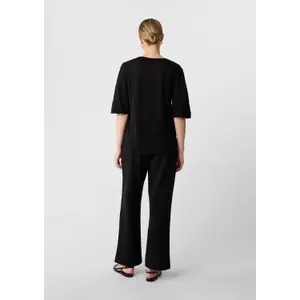 Loose Fit Linen V-Neck Top Women COMMA image-2
