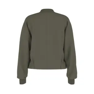 Blouson intérieur courte et boxy en tissu tissé fluide femme COMMA image-1