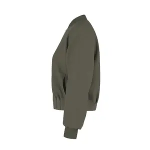 Blouson intérieur courte et boxy en tissu tissé fluide femme COMMA image-2