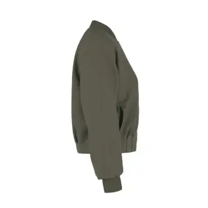 Blouson intérieur courte et boxy en tissu tissé fluide femme COMMA image-3
