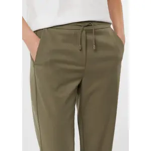 Womens Elasticated Back Jogging Trousers in Twill COMMA image-3