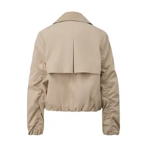 Veste caban moderne en mélange de tissus femme COMMA image-1