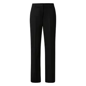 Women's Fluid Viscose Blended Trousers COMMA image-0