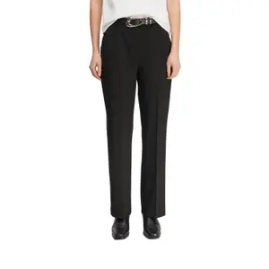 Women's Fluid Viscose Blended Trousers COMMA image-2