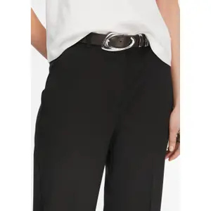 Women's Fluid Viscose Blended Trousers COMMA image-3