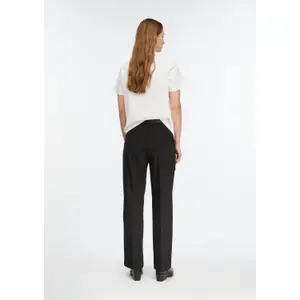 Women's Fluid Viscose Blended Trousers COMMA image-4