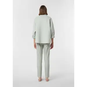 Sophisticated Slim Fit Trousers Women COMMA image-4