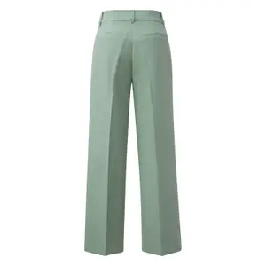 Women's Tailored Trousers with Distinctive Double Belt COMMA image-1