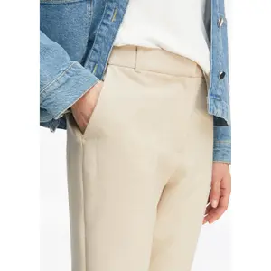 Slim Fit Tailored Trousers Women COMMA image-1