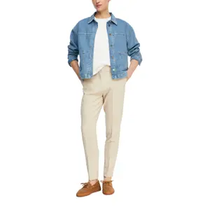 Slim Fit Tailored Trousers Women COMMA image-5