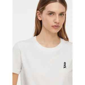Basic Jersey T-Shirt for Women COMMA image-3