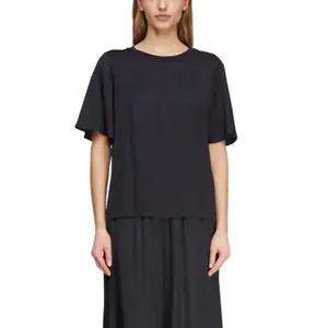 Women's Satin Blend T-Shirt COMMA image-2