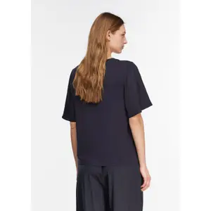 Women's Satin Blend T-Shirt COMMA image-4