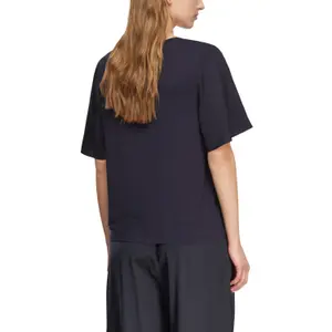 Women's Satin Blend T-Shirt COMMA image-5