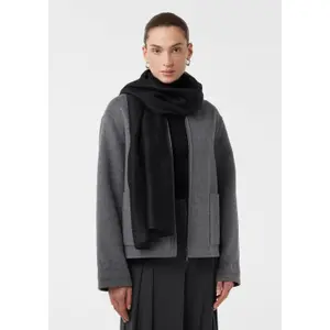 Shimmering Silk Blend Scarf for Women COMMA image-3