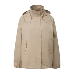 Women's Hooded Windbreaker COMMA image-0