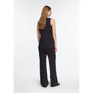 Refined Style Knit Trousers for Women COMMA image-4