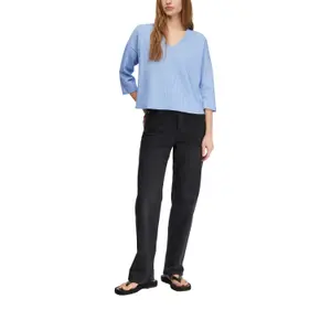 Women's V-neck sweatshirt COMMA image-6