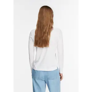 Women's Classic Fit Long Sleeve T-Shirt COMMA image-4