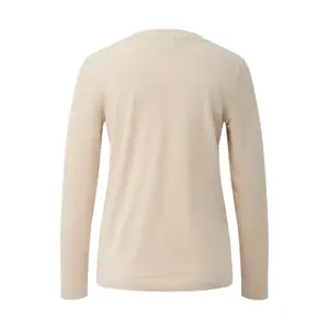 Long Sleeve Classic Fit T-Shirt for Women COMMA image-1