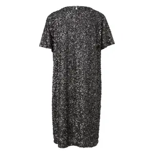 Short Sparkly Chiffon Dress for Women COMMA image-1