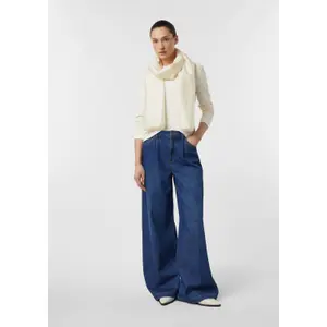Slightly Sheer Scarf for Women COMMA image-6