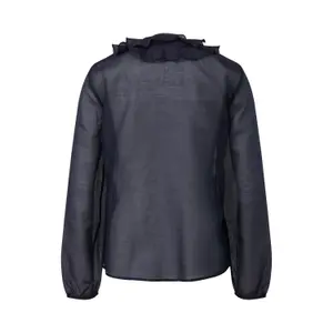 Women's V-Neck Lyocell Blouse with Ruffles COMMA image-1