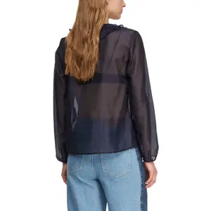 Women's V-Neck Lyocell Blouse with Ruffles COMMA image-5