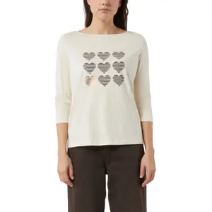 Women’s 3/4 Sleeve Printed T-Shirt COMMA image-2