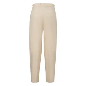 Modern Ankle Length Flattering High-Waisted Trousers for Women COMMA image-1