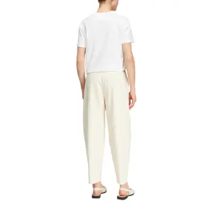 Modern Ankle Length Flattering High-Waisted Trousers for Women COMMA image-5