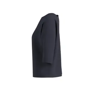 Women's Round Neck Sweater with Decorative Satin Ribbon COMMA image-2