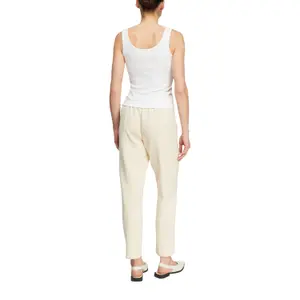 Women's Mid-Rise Scuba Trousers COMMA image-5
